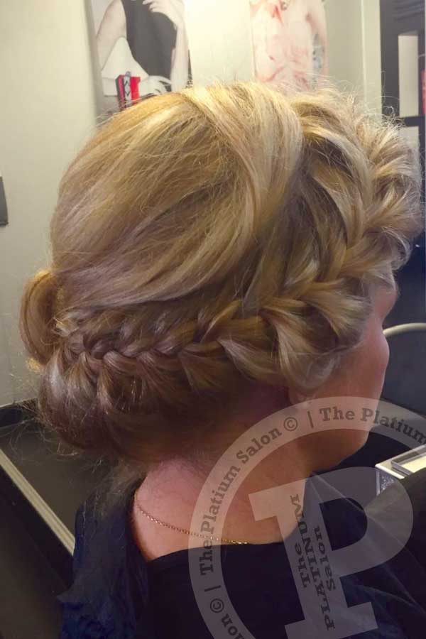 Coloured hair by the Platinum salon, Southport