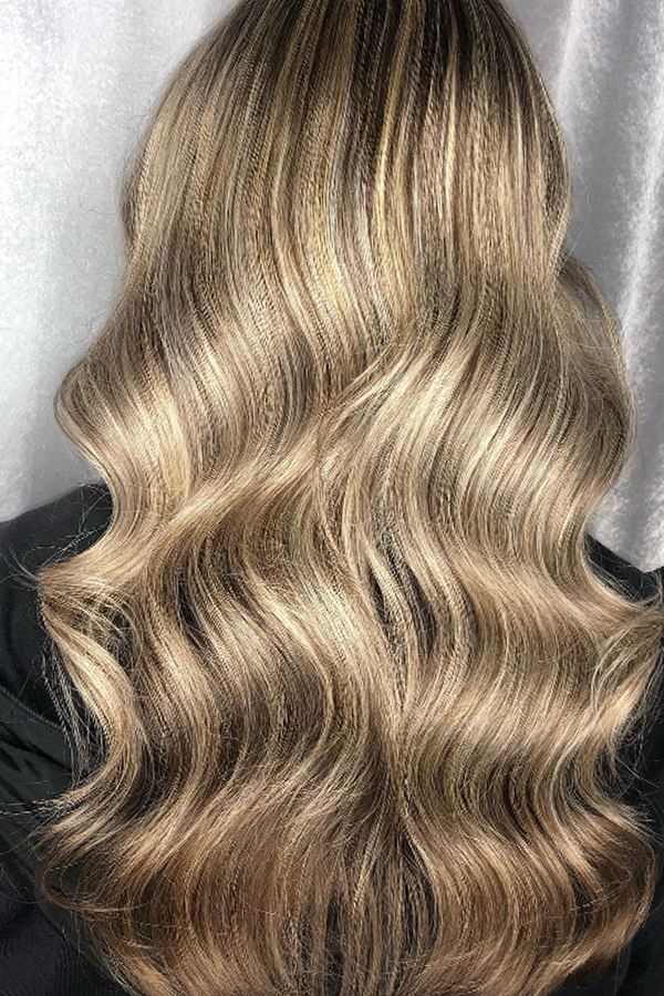 Coloured hair by the Platinum salon, Southport