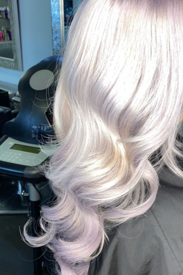 Coloured hair by the Platinum salon, Southport