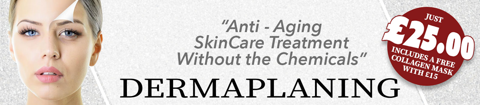 web banners - Dermaplaning from The Platium Salon, Southport